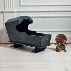 Artisan made Cradle Dollhouse Miniature